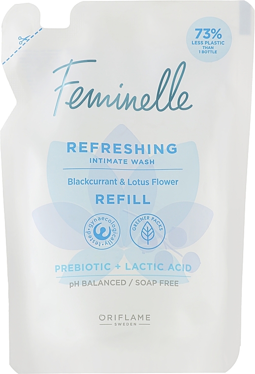 Refreshing Intimate Hygiene Gel - Oriflame Feminelle Refreshing Intimate Wash (refill) — photo N1