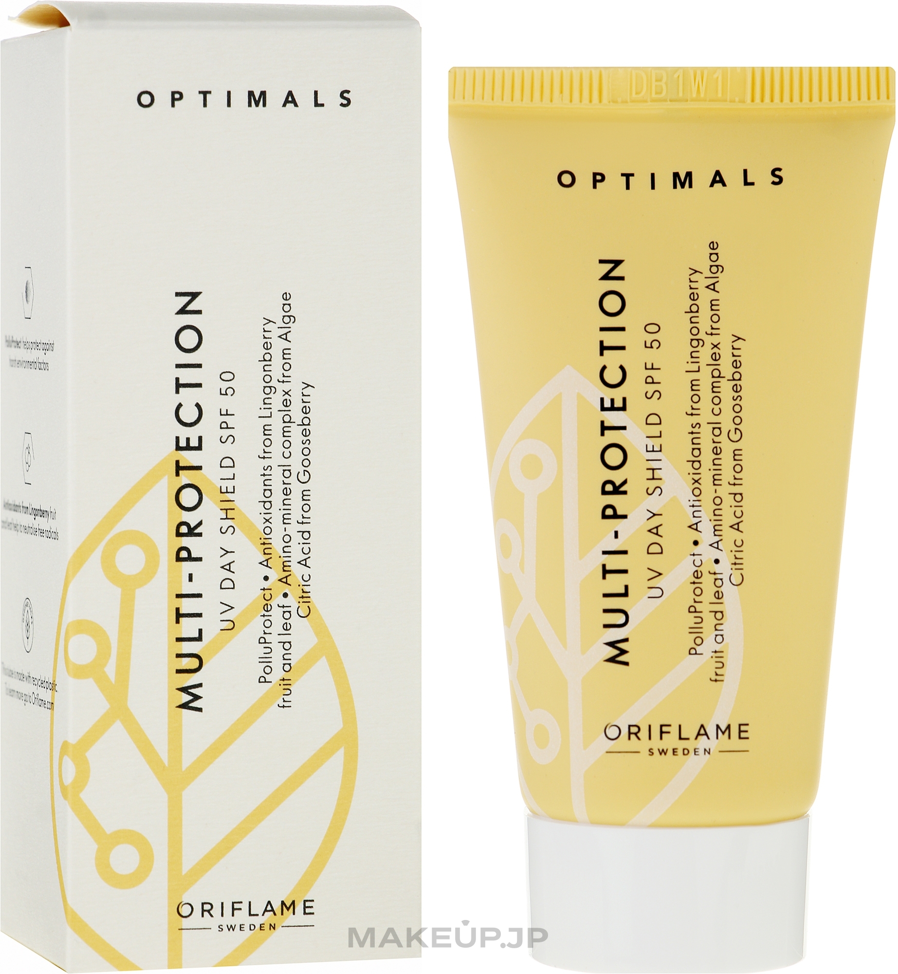 Multi-Protective Day Face Cream - Oriflame Optimals Multi-Protection Urban SPF50 — photo 30 ml