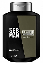 Hair Conditioner - Sebastian Professional Seb Man The Smoother Rinse Out Conditioner — photo N1