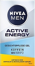 Fragrances, Perfumes, Cosmetics Active Energy Face Gel - NIVEA MEN Active Energy Gel