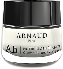 Fragrances, Perfumes, Cosmetics Night Face Cream with 3 Forms of Hyaluronic Acid - Arnaud Nutri Regenerante Night Cream