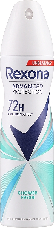 Spray Deodorant 'Shower Freshness' - Rexona Shower Fresh 72H — photo N1