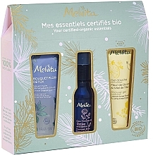 Fragrances, Perfumes, Cosmetics Set - Melvita (sh/gel/30ml + water/28ml + gei/oil/30ml)