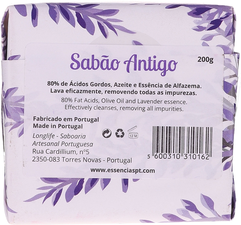 Natural Soap "Lavender" - Essencias De Portugal Tradition Handmade Soap — photo N2