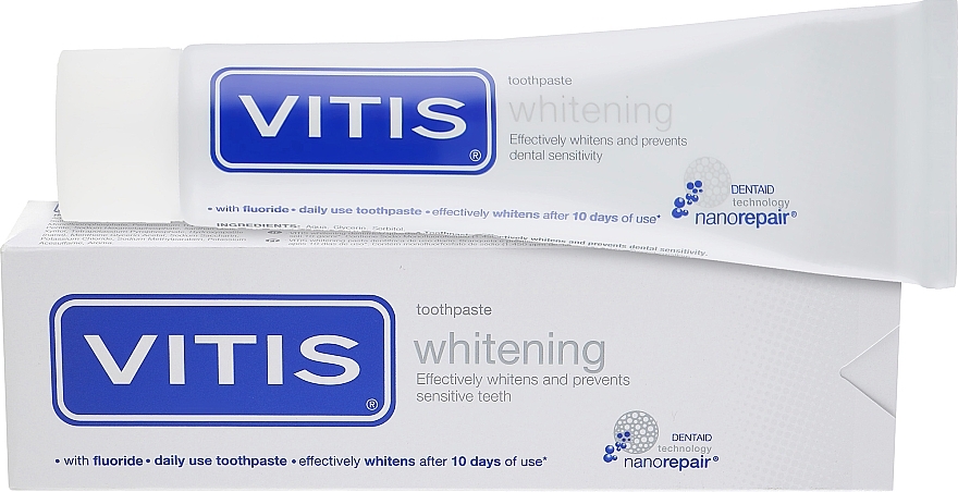 Toothpaste - Dentaid Vitis Whitening — photo N1