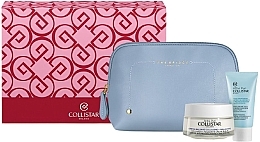 Fragrances, Perfumes, Cosmetics Set - Collistar Attivi Puri Crema Balsamo Collagene + Malachite (cr/50ml+mask/25ml+bag)