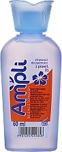 Acetone-Free Nail Polish Remover, light blue bottle - Ampli — photo N1