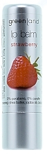 Fragrances, Perfumes, Cosmetics Lip Balm "Strawberry" - Greenland Lip Balm Papaya