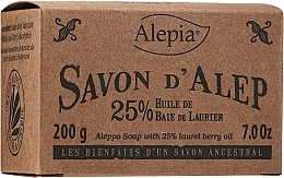Laurel Oil Soap, 25% - Alepia Soap 25% Laurel — photo N1