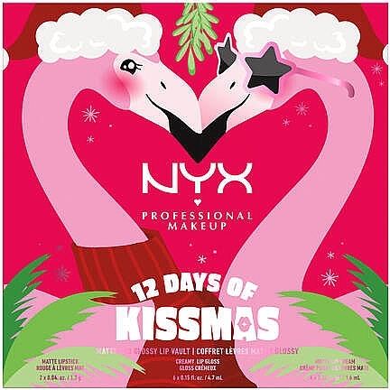 Advent Calendar - NYX Professional Makeup 12 Days Of Kissmas — photo N1