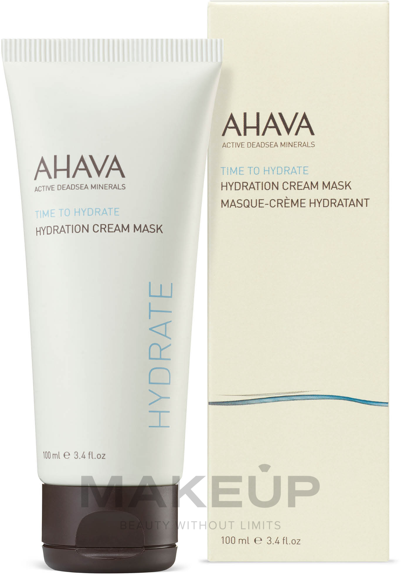 Moisturizing Cream Mask - Ahava Time to Hydrate Hydration Cream Mask — photo 100 ml