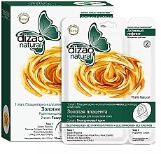 Fragrances, Perfumes, Cosmetics 2-Step Mask "Golden Placenta" - Dizao