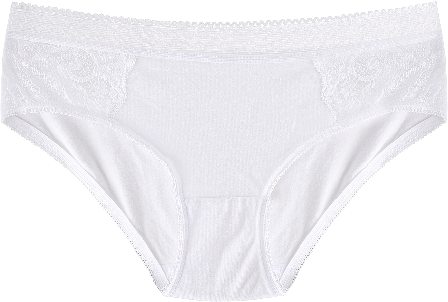 Lace Mini Shorts MBM800-006, white - Moraj — photo N2