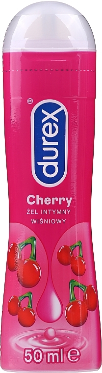 Intimate Gel Lubricant "Juicy Cherry" - Durex Play — photo N1
