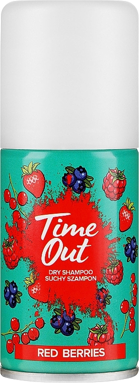 Hair Dry Shampoo - Time Out Dry Shampoo Red Berries — photo N1