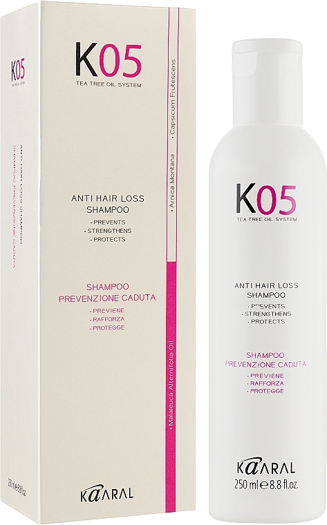 Anti Hair Loss Shampoo - Kaaral K05 Anti Hair Loss Shampoo — photo N4