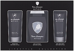 Fragrances, Perfumes, Cosmetics Tonino Lamborghini Mitico - Set (edt/125ml + sh/gel/100ml + ash/balm/100ml)