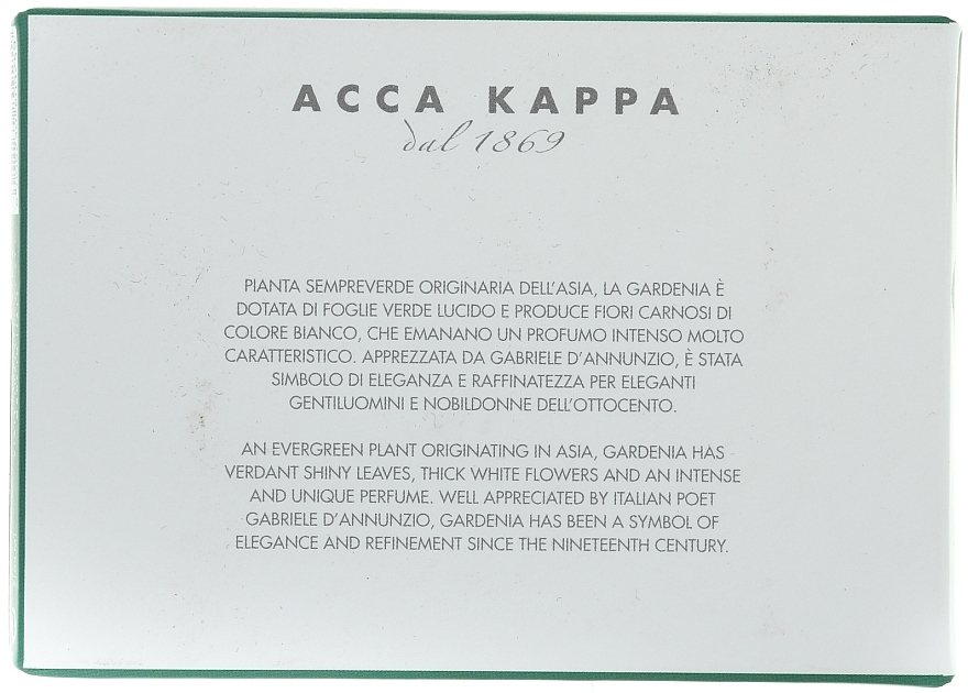Soap - Gardenia Acca Kappa — photo N3