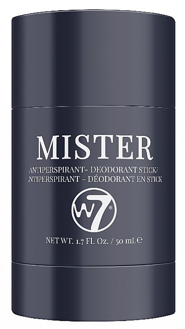 Deodorant Antiperspirant Stick - W7 Mister Antiperspirant Deodorant Stick — photo N1