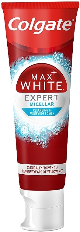 Whitening Toothpaste - Colgate Max White Expert Micellar — photo N5