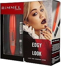 Fragrances, Perfumes, Cosmetics Set - Rimmel Edgy Look (mascara/12ml + eyeliner/3.5ml)