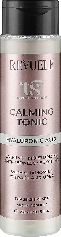 Soothing Tonic with Hyaluronic Acid - Revuele Target Solution Calming Tonic — photo N1