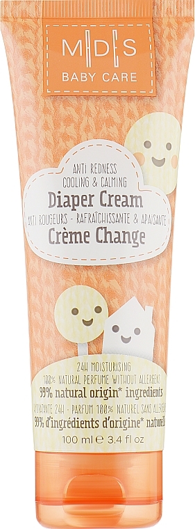 Organic Diaper Cream - Mades Cosmetics M|D|S Baby Care Diaper Cream — photo N4