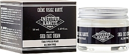 Fragrances, Perfumes, Cosmetics Men Face Cream - Institut Karite Milk Cream Men Shea Face Cream