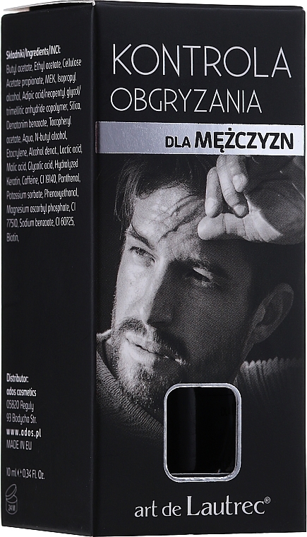 Men Anti-Biting Nail Treatment - Art De Lautrec MeniCare — photo N2