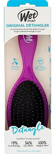 Hair Brush - Wet Brush Original Detangler Purple — photo N14