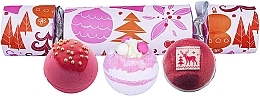 Fragrances, Perfumes, Cosmetics Bath Bomb Set - Bomb Cosmetics We Wish You A Rosy Christmas Cracker Set