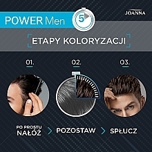 Permanent Hair Color 3 in 1 for Men - Joanna Power Man Color — photo N3