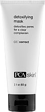 Face Cleansing Mask with White Charcoal - PCA Skin Detoxifying Mask — photo N1