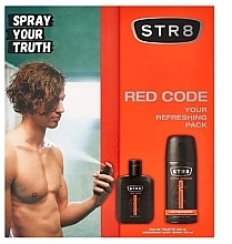 STR8 Red Code - Set (edt/100ml+deo/150ml) — photo N1