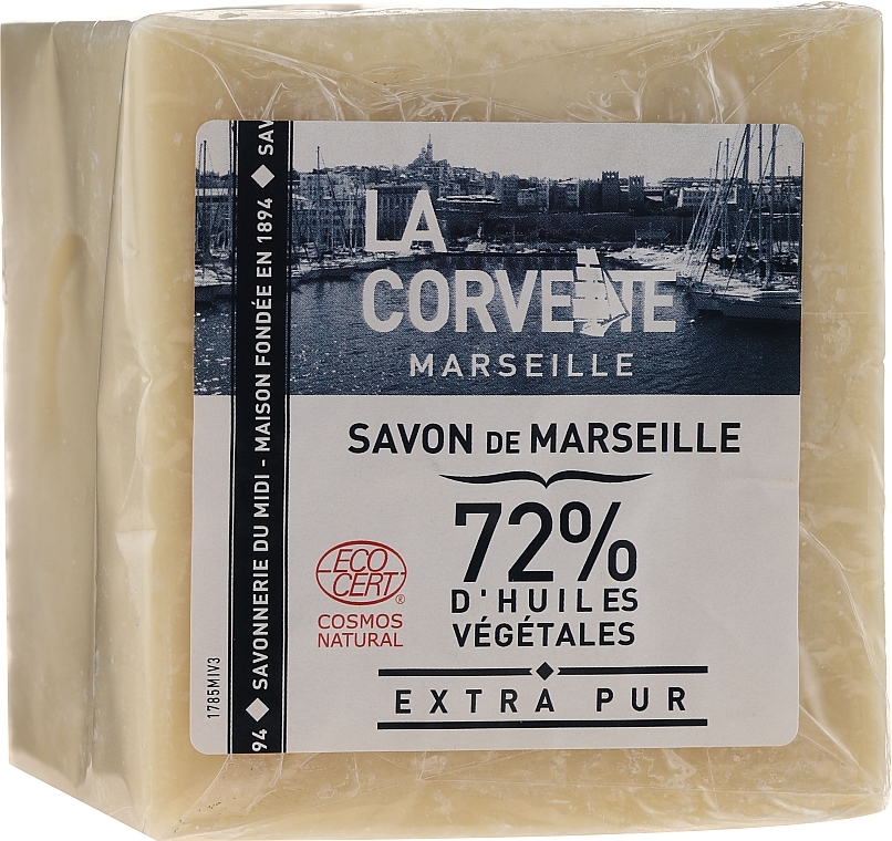 Soap "Pure" - La Corvette Savon de Marseille Extra Pur — photo N1