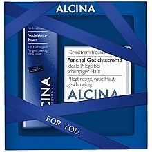 Fragrances, Perfumes, Cosmetics Set - Alcina Dry Skin Set (f/cr/50ml + f/serum/30ml)