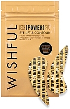 Fragrances, Perfumes, Cosmetics Eye Patches - Wishful Empowered Eye Lift & Contour Double Peptide Hydrogel Masks