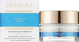 Nourishing Face Cream for Dry & Extra Sensitive Skin - Dermika Meritum Forte — photo N10