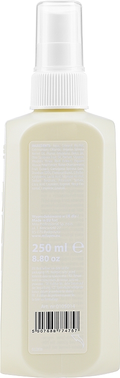 Regenerating Hair Milk Spray - Mila Professional Hair Cosmetics Milk Be Eco SOS Nutrition — photo N2