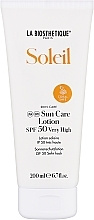 Fragrances, Perfumes, Cosmetics Sunscreen Body Lotion - La Biosthetique Soleil Sun Care Body Lotion SPF 50