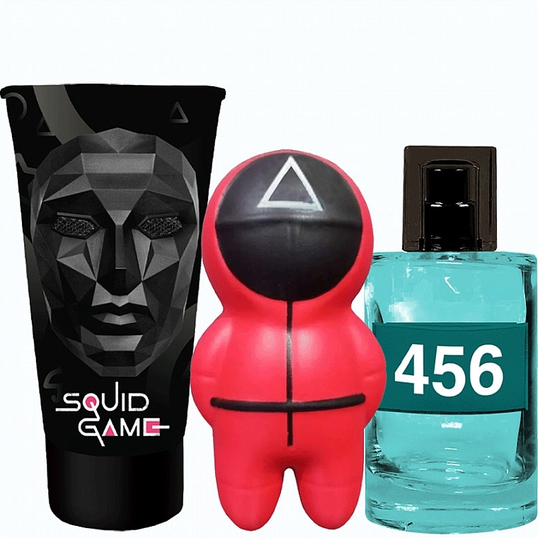 Air-Val International Netflix Squid Game - Set (edt/100ml+sh/gel/150ml+doll) — photo N3