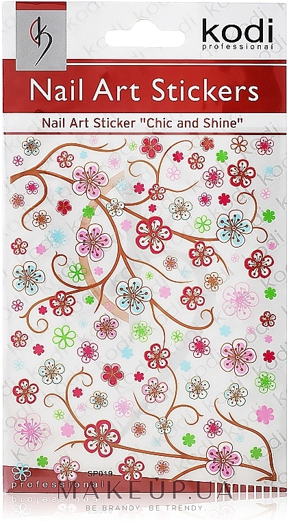 Nail Art Stickers - Kodi Professional Nail Art Stickers SP019 — photo N1