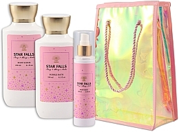 Fragrances, Perfumes, Cosmetics セット - Aurora Star Falls Peony And Cherry (scrub/240ml + bubble/bath/240ml + b/mist/150ml)