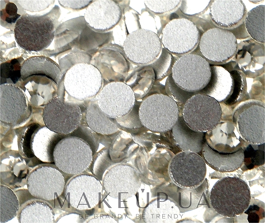 Decorative Nail Crystals 'Crystal', size SS 10, 100pcs - Kodi Professional — photo N1