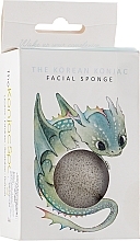 Sponge - The Konjac Sponge Company Facial Sponge and Hook Dragon Green Clay — photo N10