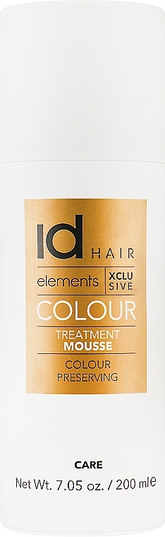 Colored Hair Mousse - idHair Elements Xclusive Colour Treatment Mouse — photo N1