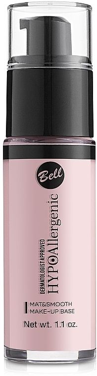Makeup Base - Bell Hypo Allergenic Mat&Smooth Make-Up Base — photo N1