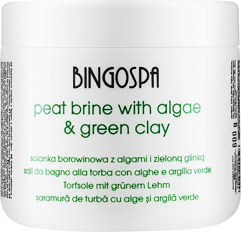 Green Clay Soft Bath Salt - BingoSpa — photo N1