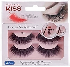 Fragrances, Perfumes, Cosmetics False Lashes - Kiss Looks So Natural Lash Band Flirty