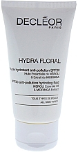 Fragrances, Perfumes, Cosmetics Moisturizing Face Fluid - Decleor Hydra Floral SPF 30 Anti-Pollution Hydrating Fluid (Salon Product)